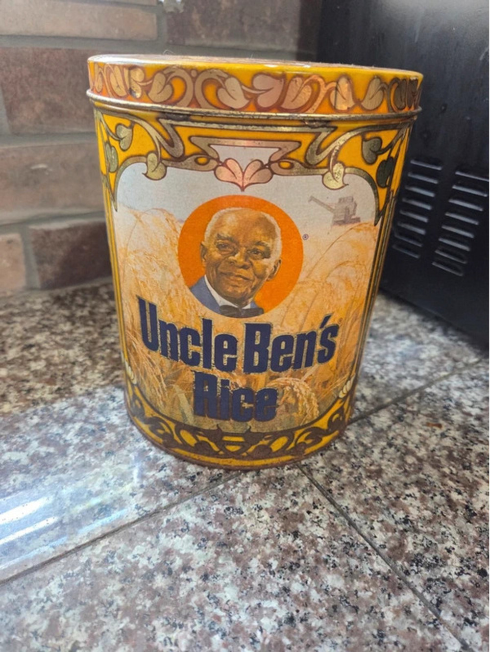 VTG Uncle Ben's Rice tin